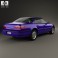 Acura Integra 1990 3d model