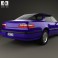 Acura Integra 1990 3d model