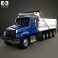 Freightliner 114SD Dump Truck 2011 3d model