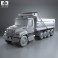 Freightliner 114SD Dump Truck 2011 3d model