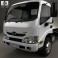 Hino 300-616 Chassis Truck 2011 3d model