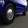Volkswagen Transporter (T3) Passenger Van 1990 3d model
