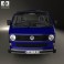 Volkswagen Transporter (T3) Passenger Van 1990 3d model