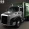 Caterpillar CT660 Rolloffcon Garbage Truck 2011 3d model