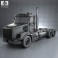 Freightliner 122SD Chassis Truck 2013 3d model