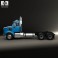 Freightliner 122SD Chassis Truck 2013 3d model