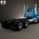 Freightliner 122SD Chassis Truck 2013 3d model