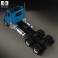 Freightliner 122SD Chassis Truck 2013 3d model