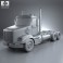 Freightliner 122SD Chassis Truck 2013 3d model