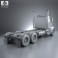 Freightliner 122SD Chassis Truck 2013 3d model