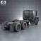 International Workstar Chassis Truck 2008 3d model