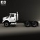 International Workstar Chassis Truck 2008 3d model
