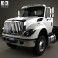 International Workstar Chassis Truck 2008 3d model