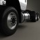 International Workstar Chassis Truck 2008 3d model