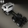 International Workstar Chassis Truck 2008 3d model