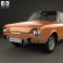Skoda 110 R 1970 3d model