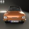 Skoda 110 R 1970 3d model