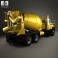 Caterpillar CT660 Mixer Truck 2011 3d model