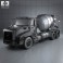 Caterpillar CT660 Mixer Truck 2011 3d model