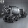 Caterpillar CT660 Mixer Truck 2011 3d model