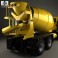 Caterpillar CT660 Mixer Truck 2011 3d model