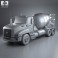Caterpillar CT660 Mixer Truck 2011 3d model