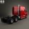Freightliner Cascadia XT Tractor Truck 2007 3d model
