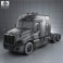 Freightliner Cascadia XT Tractor Truck 2007 3d model