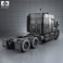 Freightliner Cascadia XT Tractor Truck 2007 3d model