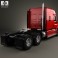 Freightliner Cascadia XT Tractor Truck 2007 3d model