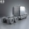 Freightliner Cascadia XT Tractor Truck 2007 3d model