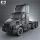 Freightliner Century Class Tractor Truck 2011 3d model