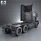 Freightliner Century Class Tractor Truck 2011 3d model
