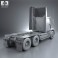 Freightliner Century Class Tractor Truck 2011 3d model