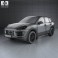 Porsche Cayenne Turbo 2014 3d model