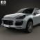 Porsche Cayenne Turbo 2014 3d model