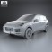 Porsche Cayenne Turbo 2014 3d model