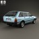 Subaru Leone estate 1978 3d model