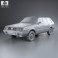 Subaru Leone estate 1978 3d model
