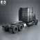 Freightliner Coronado Tractor Truck 2009 3d model