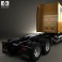 Freightliner Coronado Tractor Truck 2009 3d model