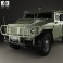 GAZ Tiger-M 2011 3d model