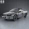 Holden VZ Ute 2004 3d model