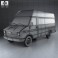 Iveco Daily Panel Van 1978 3d model