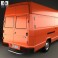 Iveco Daily Panel Van 1978 3d model