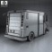 Grumman Long Life Vehicle 1987 3d model