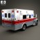 International Durastar Ambulance 2002 3d model