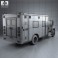 International Durastar Ambulance 2002 3d model