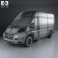Dodge Ram Pro Master Cargo Van L2H2 2013 3d model
