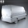 Dodge Ram Pro Master Cargo Van L2H2 2013 3d model